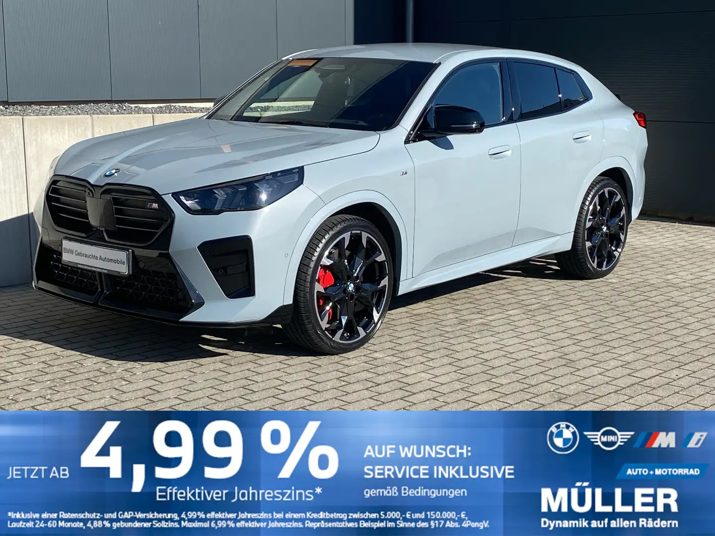 BMW X2 M35i xDrive HUD/AKUSTK/MEMO/M-GURT/360CAM/hk Grau - 1