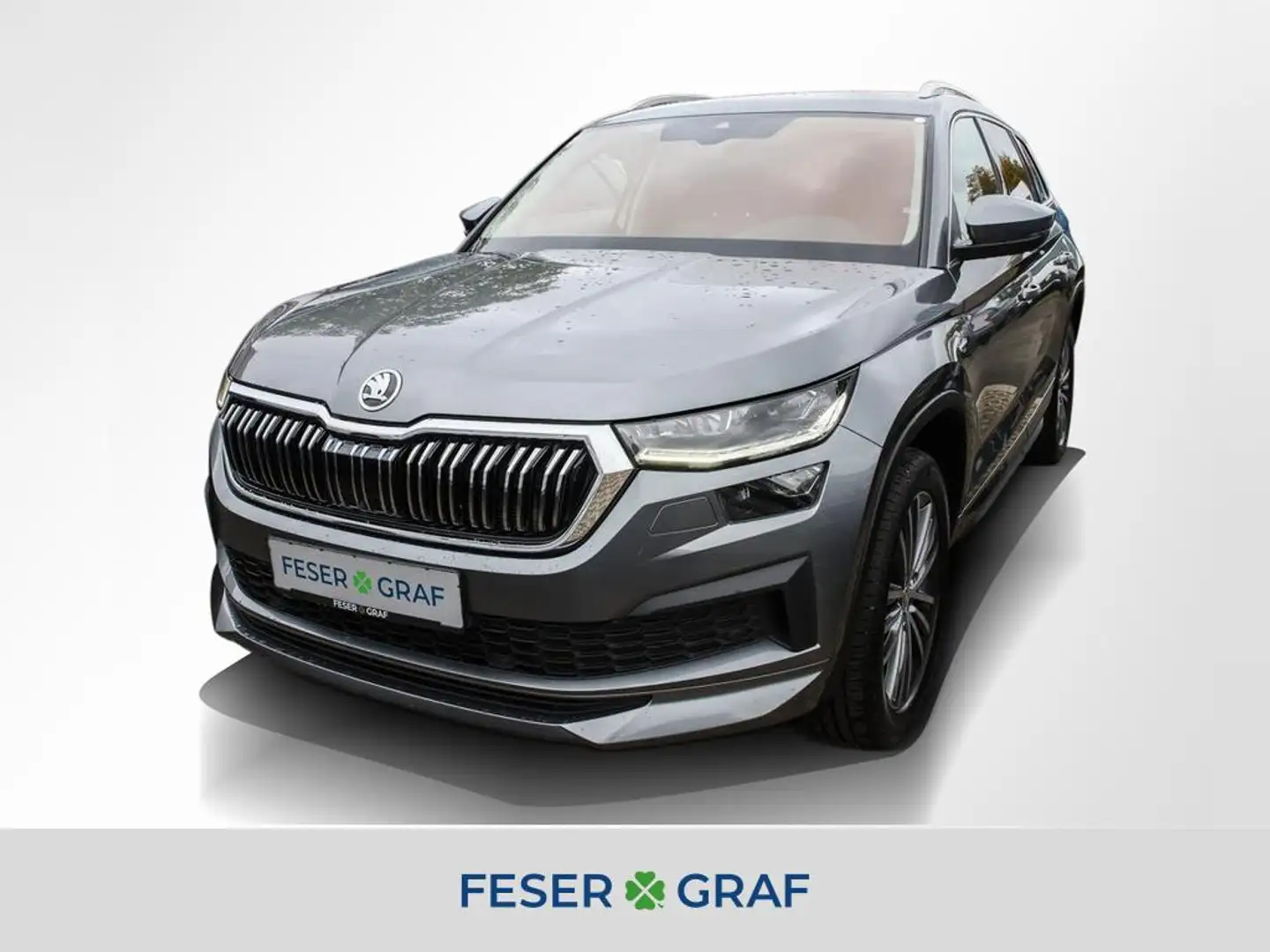 Skoda Kodiaq 2.0 TDI 4x4 Laurin & Klement DSG AHK Navi Grau - 1