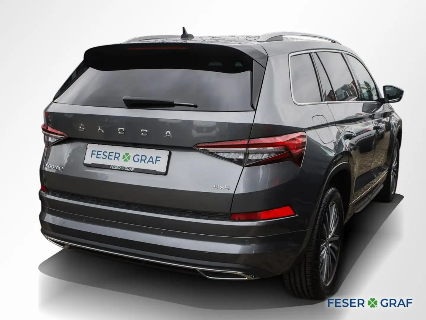 Skoda Kodiaq 2.0 TDI 4x4 Laurin & Klement DSG AHK Navi Grau - 2