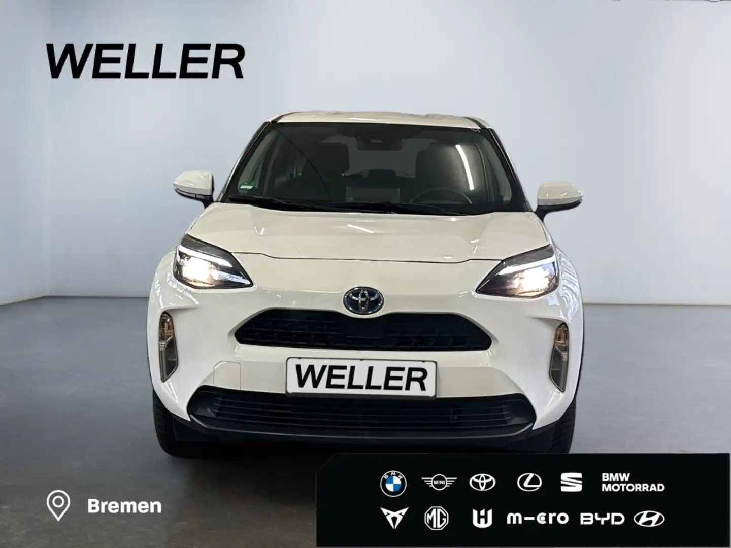 Toyota Yaris Cross Hybrid 1.5 Business Edition *CAM*SHZ* Weiß - 2