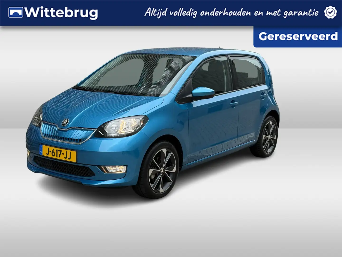 Skoda Citigo e-iV EV 83pk Style / Climate controle / Stoelverwa Albastru - 1