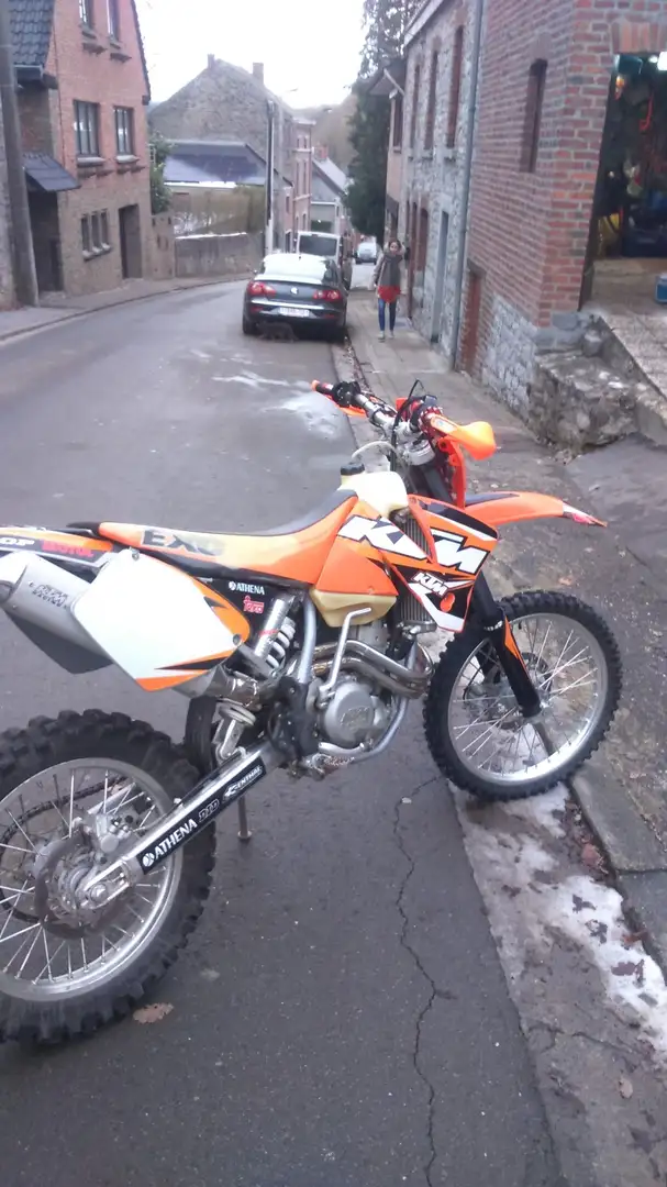 KTM 400 EXC l'état est d'origine, juste le phare avant plus ré Orange - 1