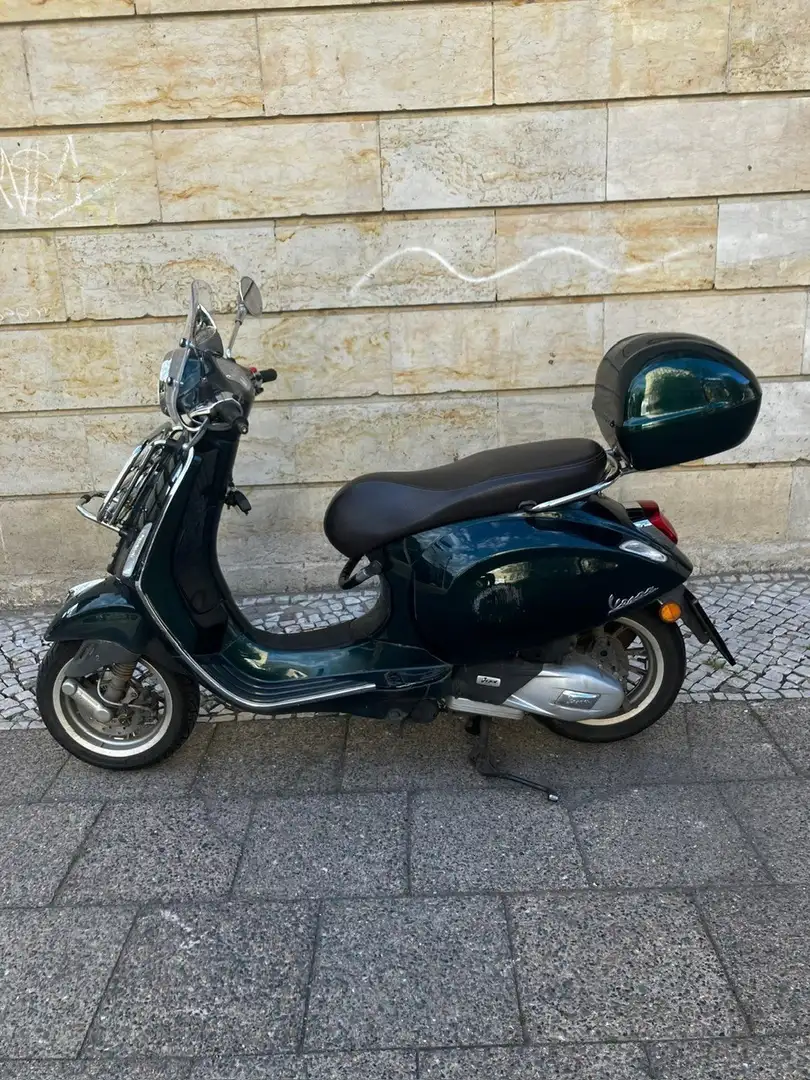 Vespa Primavera Touring 125 ABS Windschild Topcase Chrometräger Vert - 2