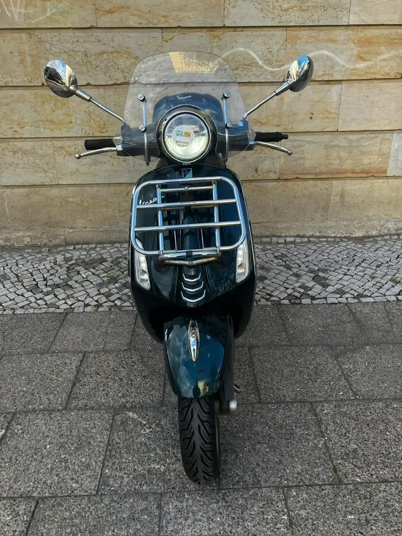 Vespa Primavera Touring 125 ABS Windschild Topcase Chrometräger Vert - 1
