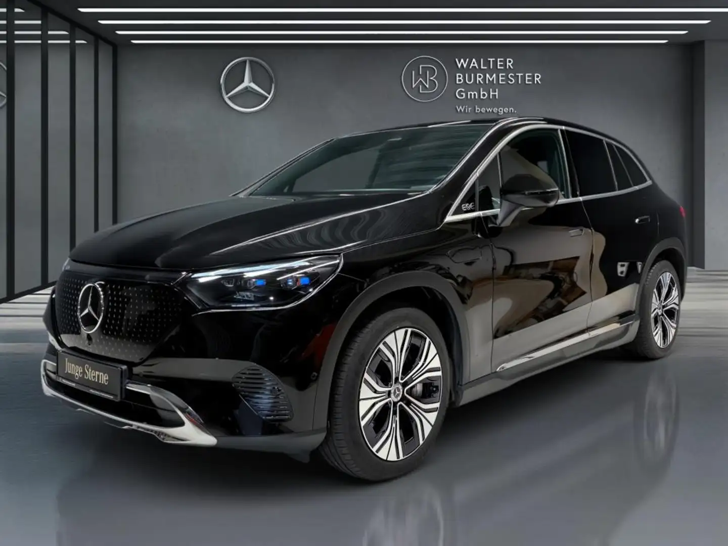 Mercedes-Benz EQE SUV EQE 300 SUV +PANO+MBUX+KAMERA+Ambiente+AHK+360° Zwart - 1