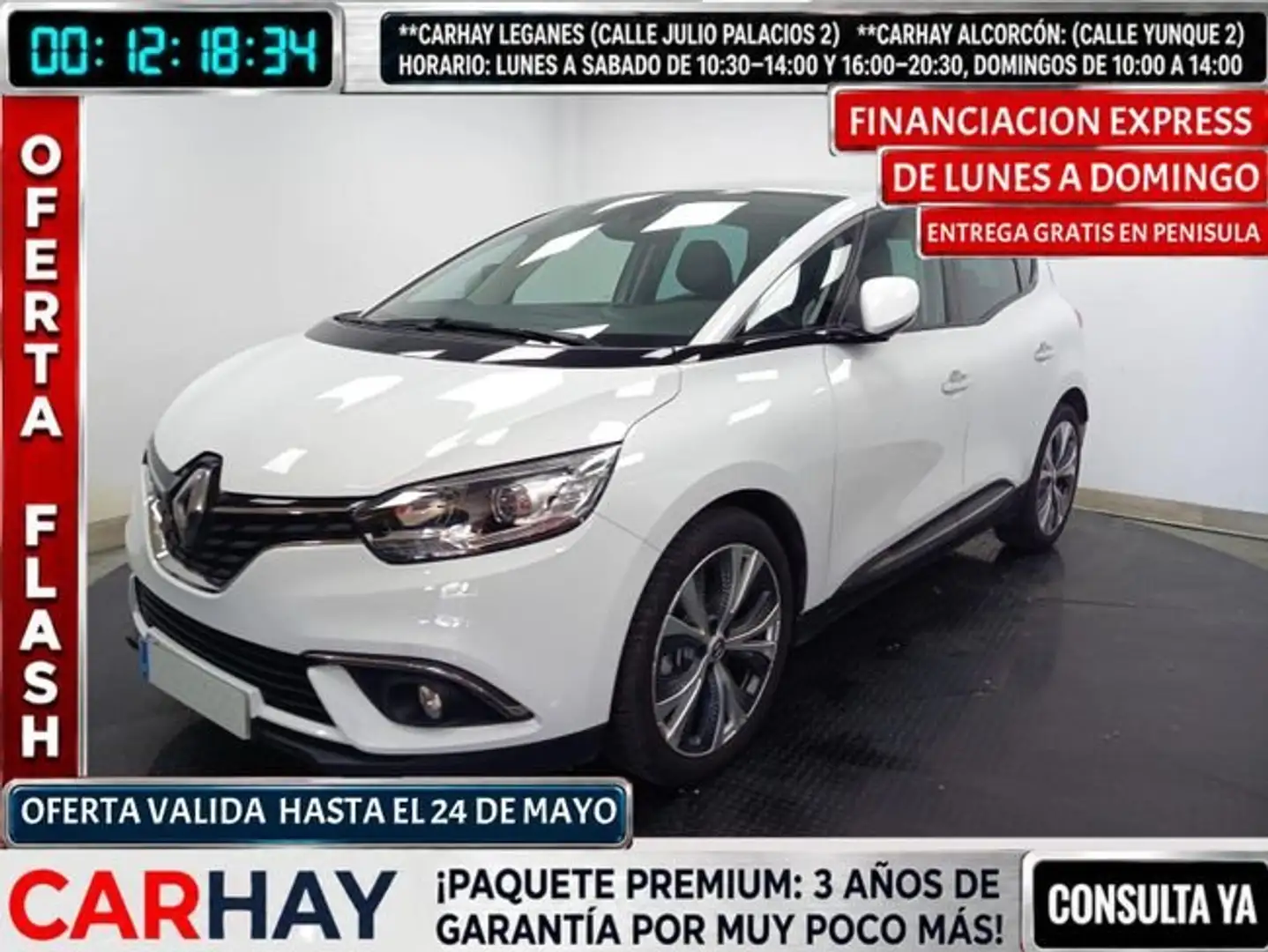 Renault Scenic 1.5 DCI ENERGY INTENS EDC AUT Blanco - 1