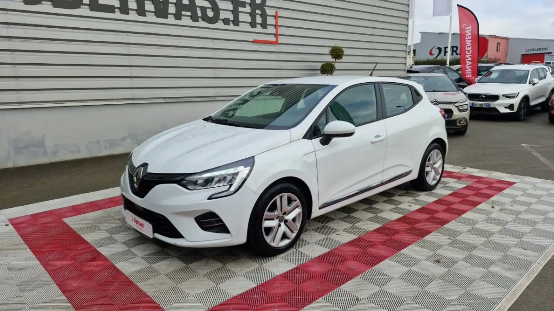 Renault Clio (5) TCE 100 BUSINESS Blanc - 2