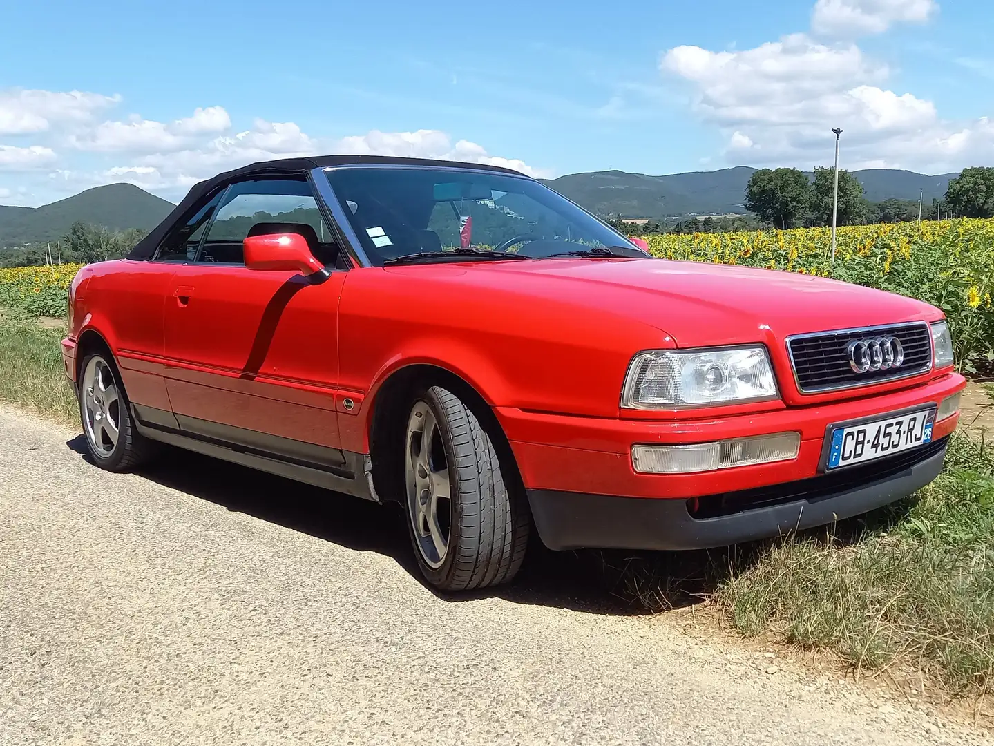 Audi 80 Cabriolet 2,3l Ess/GPL Rouge - 2