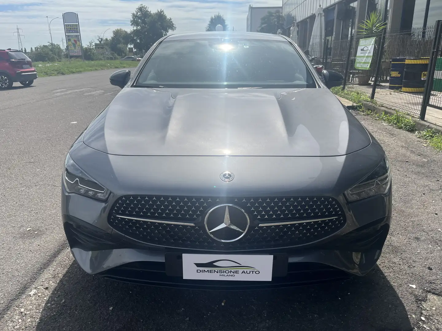 Mercedes-Benz CLA 200 CLA200 Coupe d Premium auto Grijs - 2