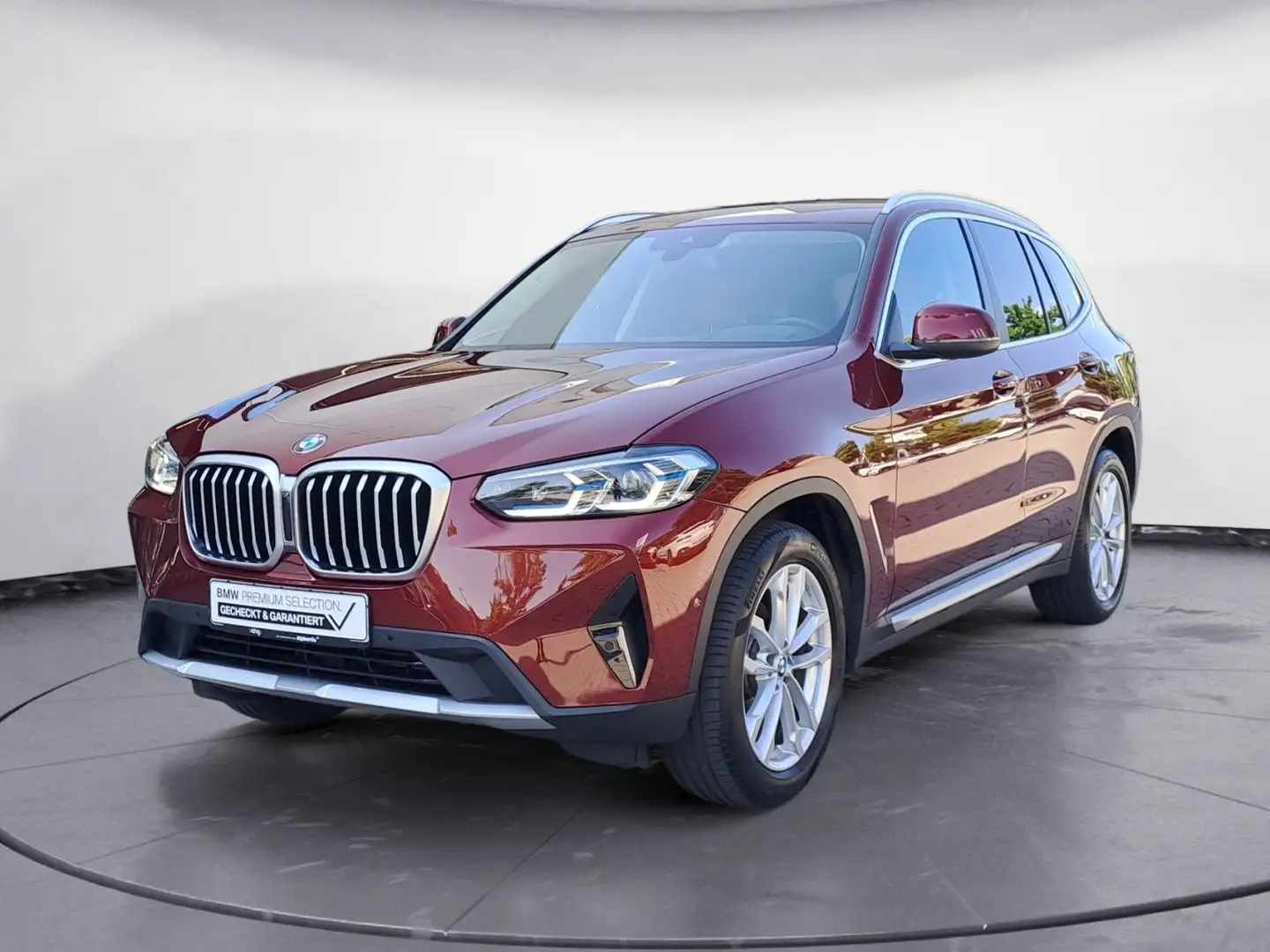 BMW X3 xDrive20dA Facelift AHK Standheizung Head Up Rot - 2
