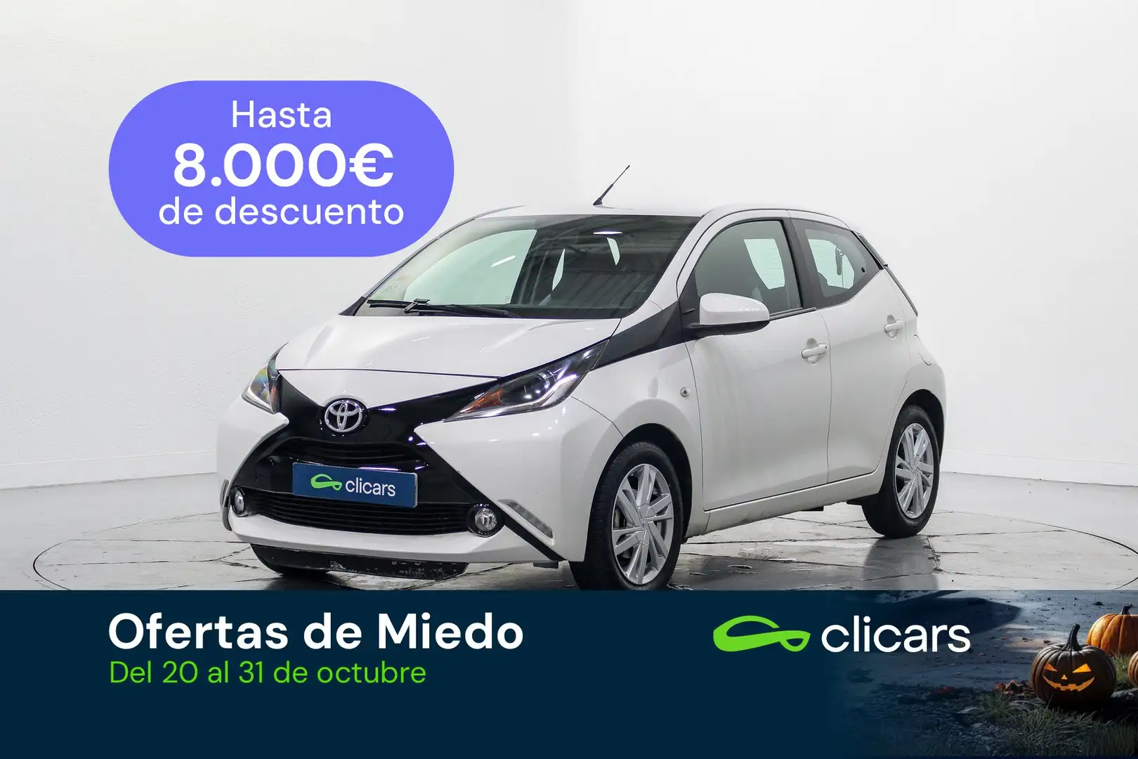 Toyota Aygo 1.0 VVT-i x-play Blanc - 1