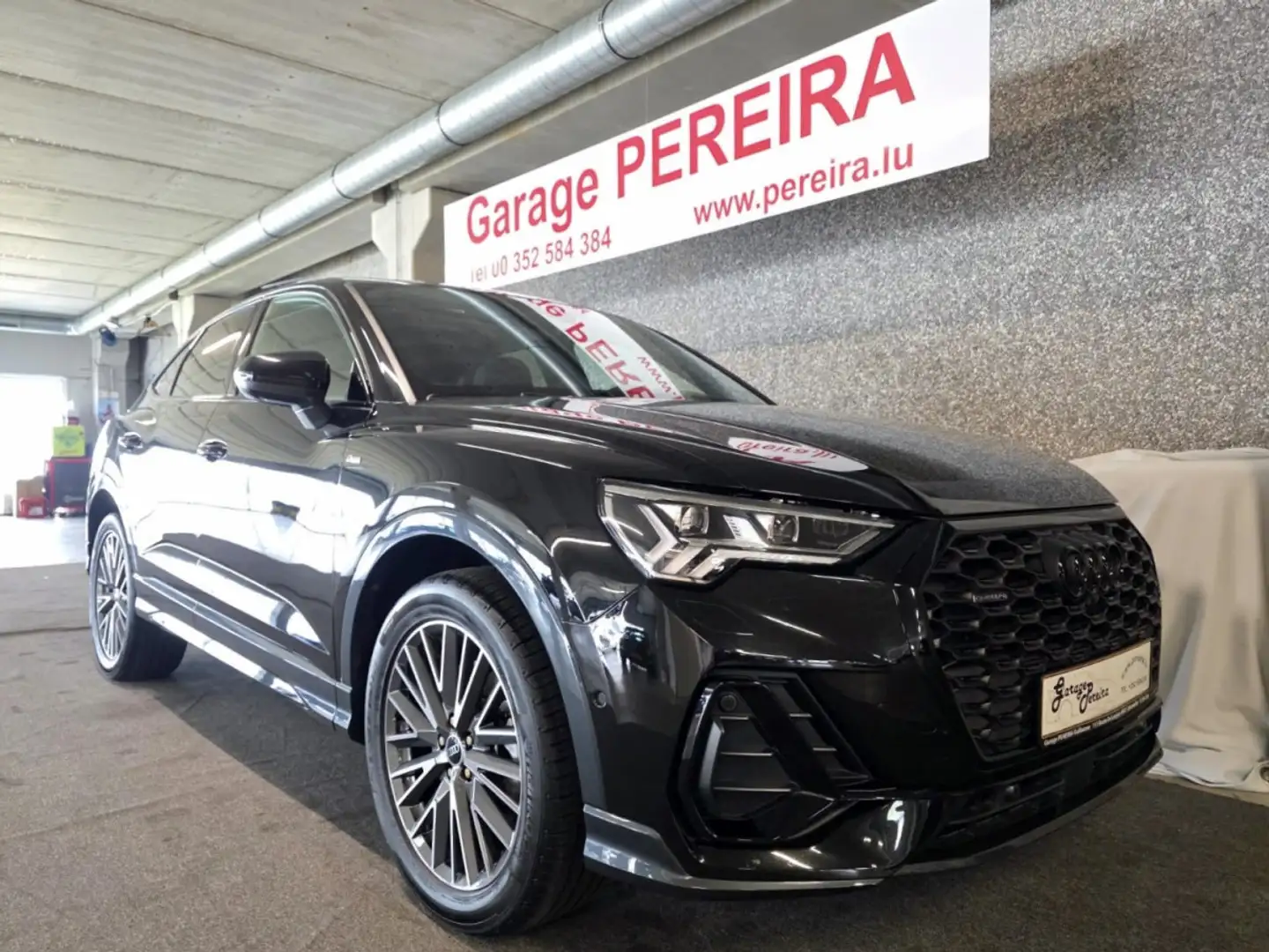 Audi Q3 40 TDI 200 SPORTBACK 3X S-LINE PANO CUIR NAVI Noir - 1