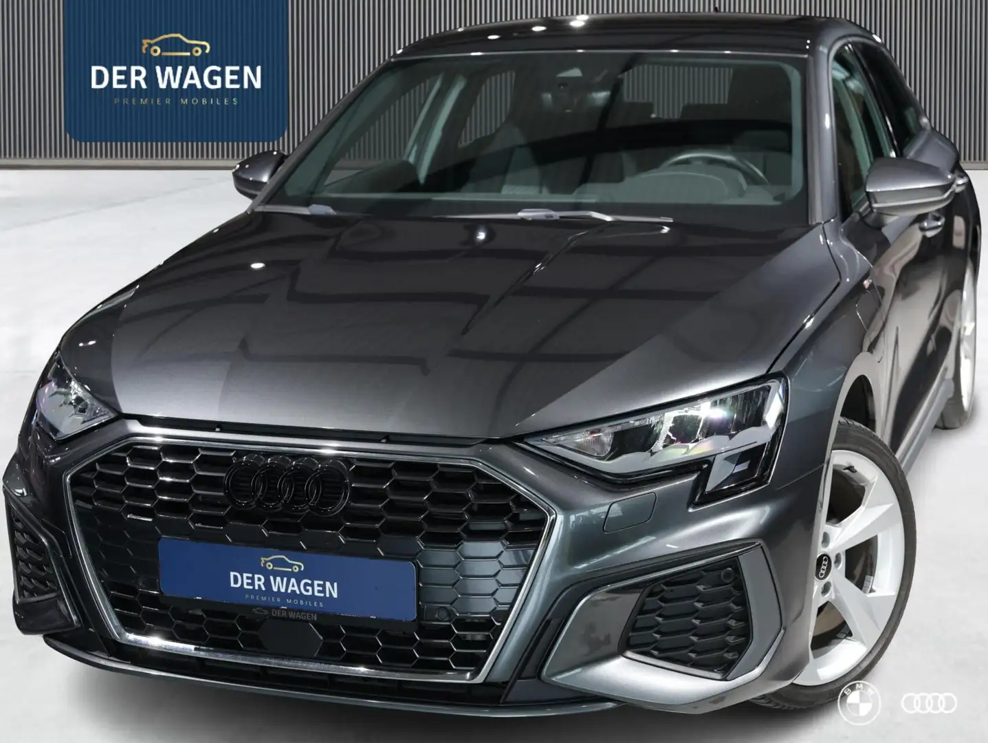 Audi A3 Sportback 40 TFSI e S LINE / ACC / DAB+ / HIFI / 1 Gris - 1