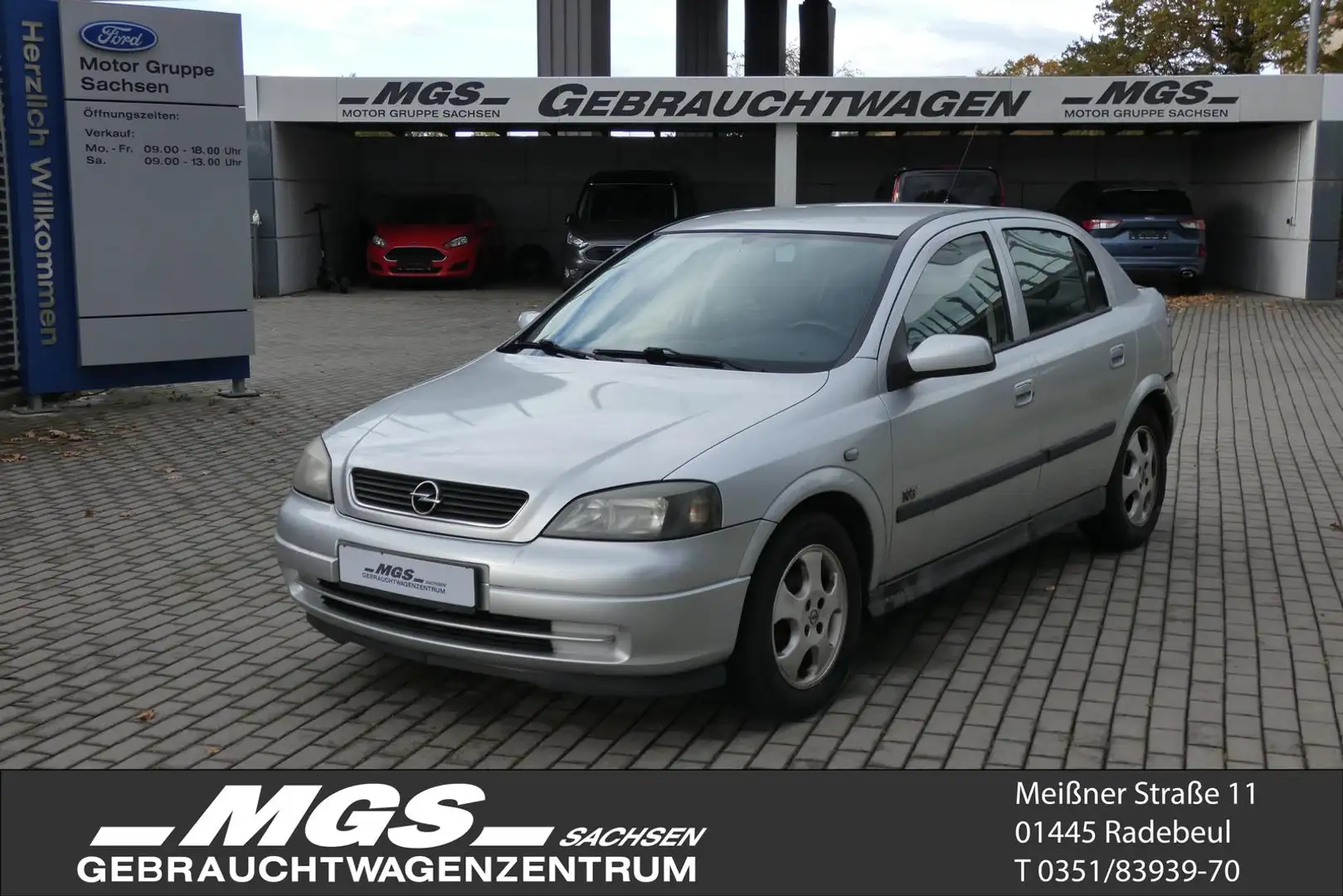 Opel Astra H 1.6 'Enjoy' #KLIMA #CD #ZV #FH #SERVO Argent - 1