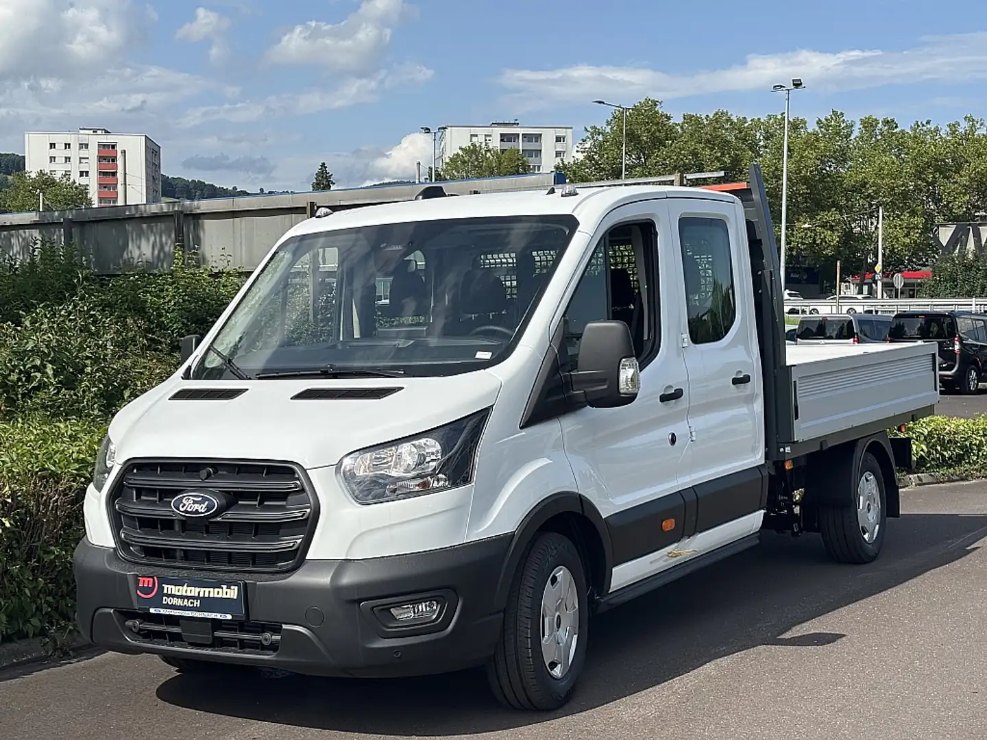 Ford Transit Transit Fahrgestell DoKa 2,0 EcoBlue L3H1 350 T... Weiß - 1