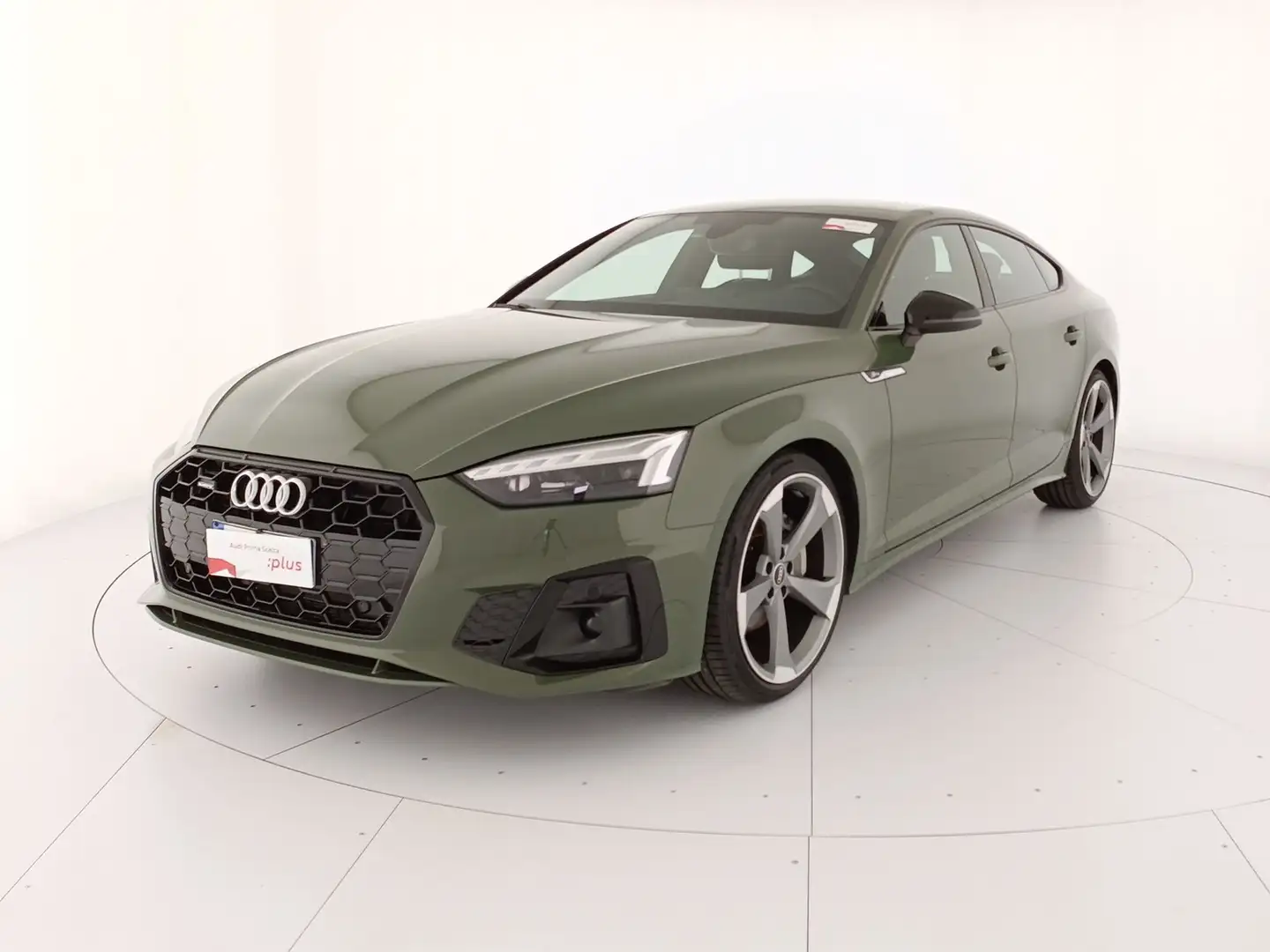 Audi A5 sportback 40 2.0 tdi mhev s line edition quattro 2 Zöld - 1