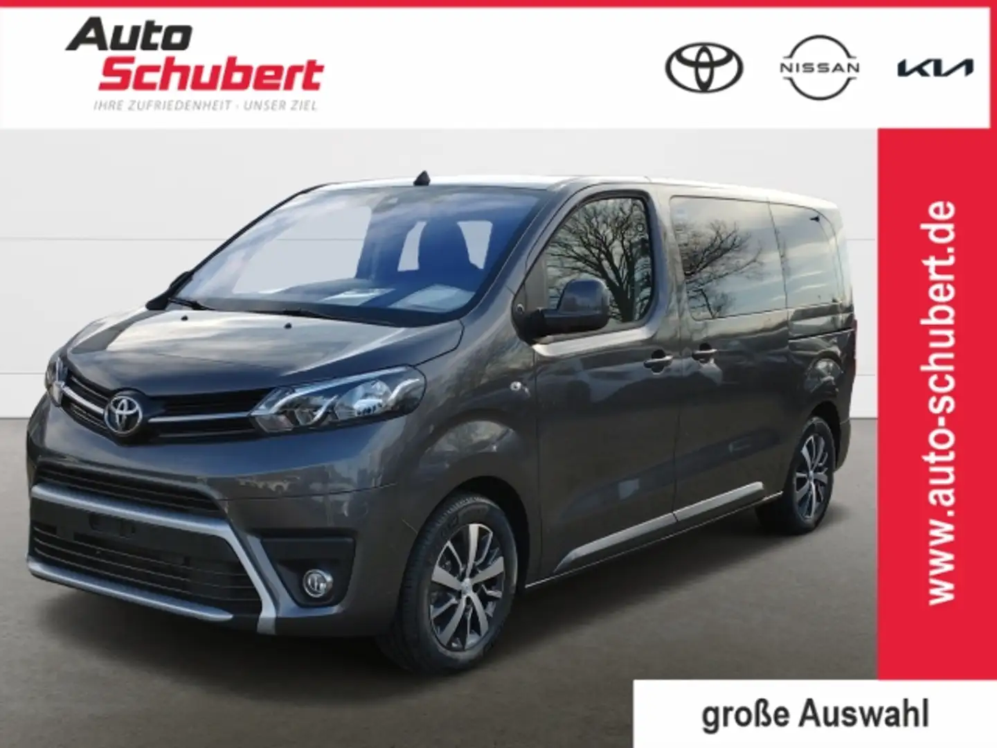 Toyota Proace Verso L1 Team Deutschland 2.0 D-4D Dyn. Kurvenlich Grau - 1