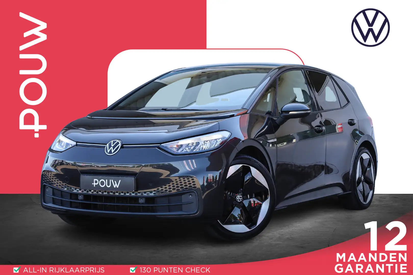 Volkswagen ID.3 Pro Edition 204pk 58 kWh | SoH 95% | Stoel / Stuur Grijs - 1