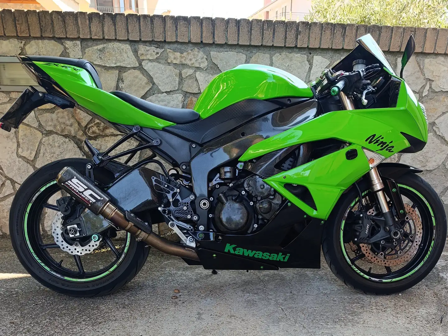 Kawasaki Ninja ZX-6R Yeşil - 1