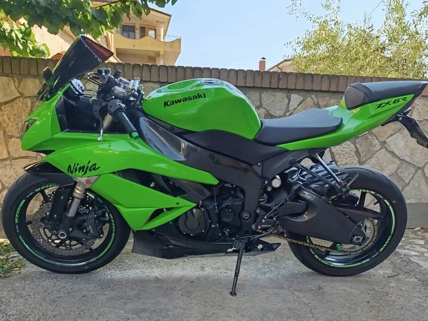Kawasaki Ninja ZX-6R Verde - 2