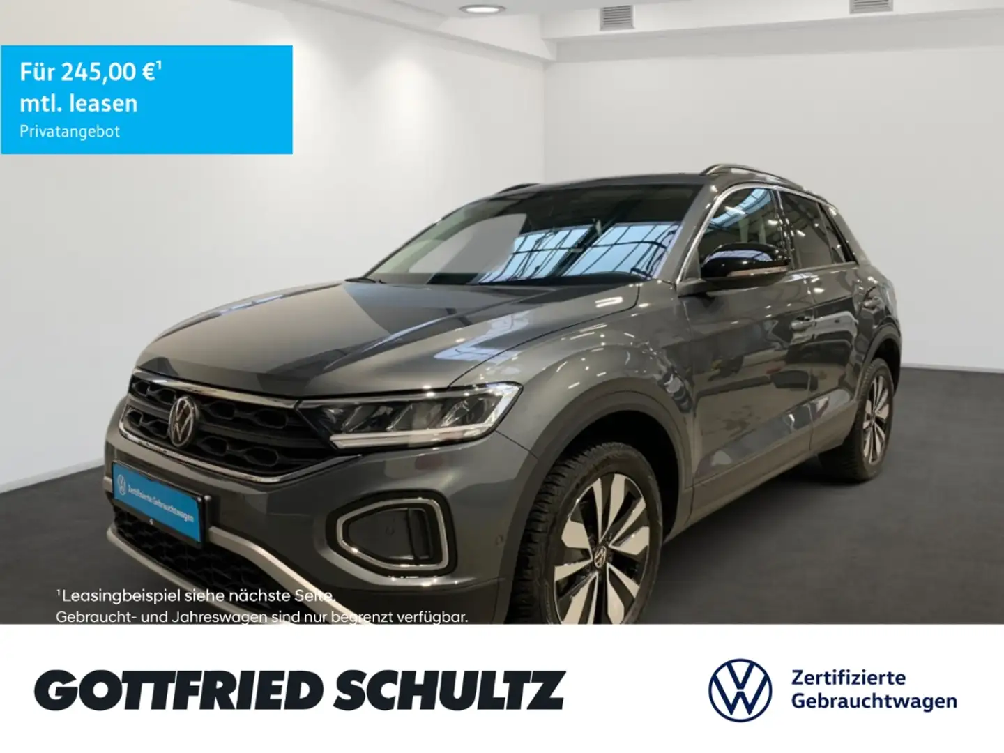 Volkswagen T-Roc GOAL TSI NAVI LED SITZHEIZUNG EINPARKHILFE Grau - 1
