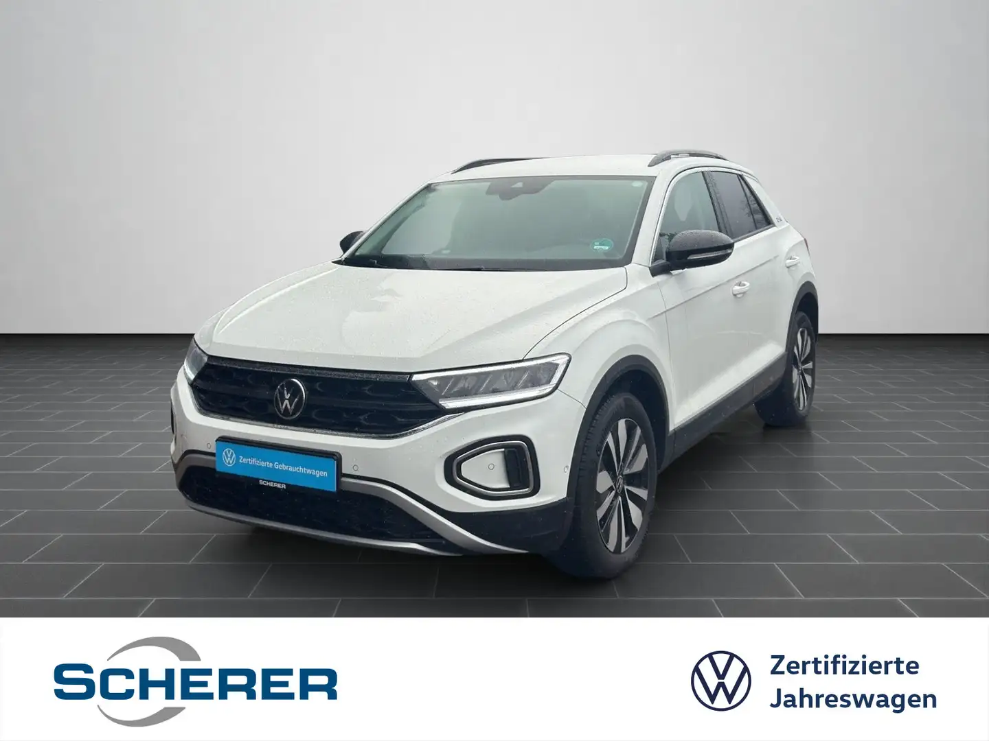 Volkswagen T-Roc GOAL 1.0 TSI LED NAVI PARK ASSIST SHZ ACC Blanc - 1