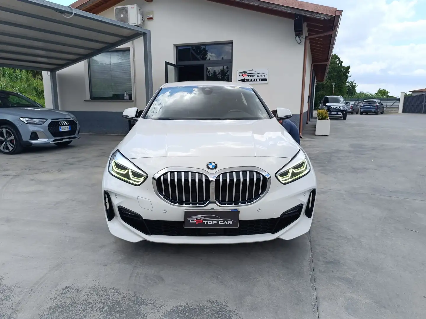 BMW 120 Serie 1 F40 120d Msport auto Blanc - 2