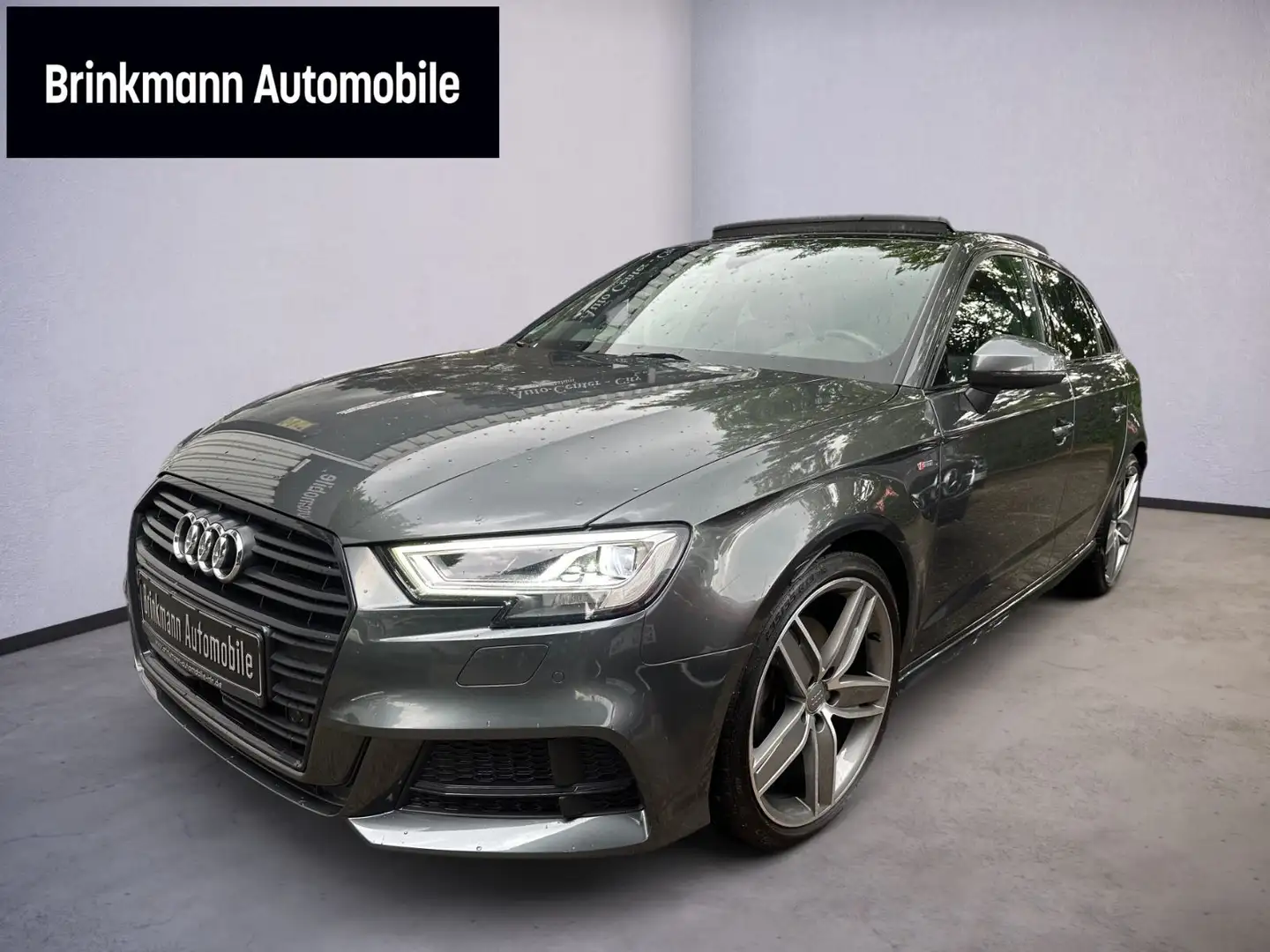 Audi A3 40 TDI quattro Sportback S tronic S Line Pano Grau - 1
