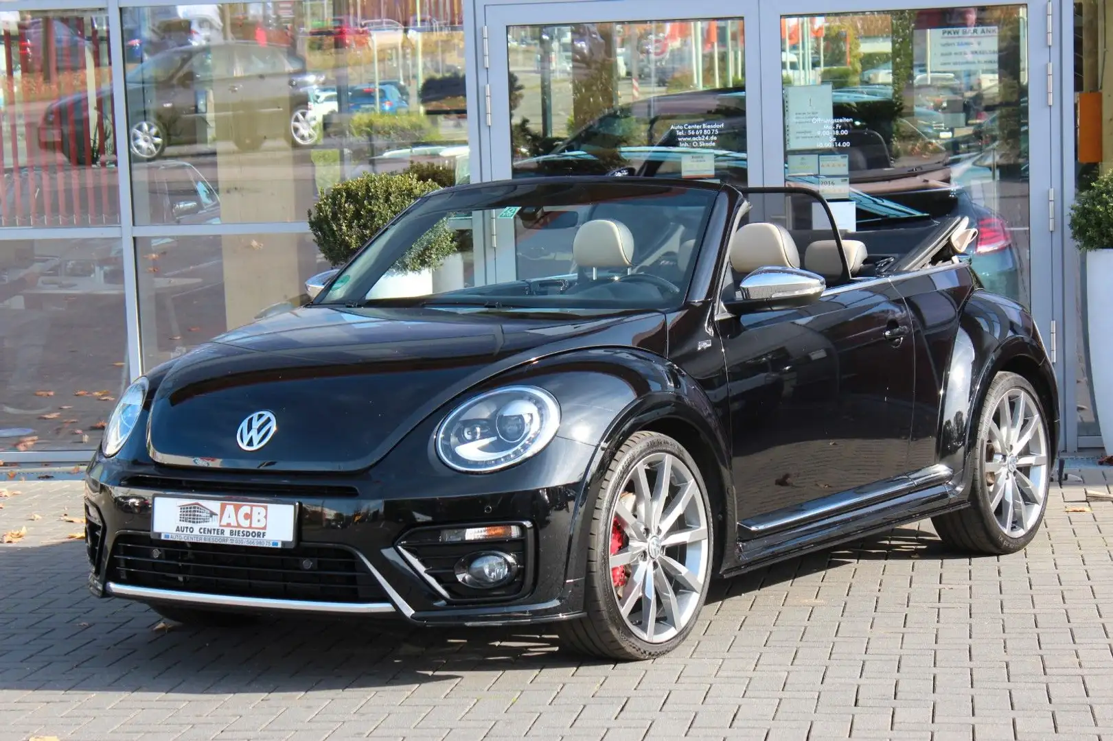 Volkswagen Beetle Cabrio 2.0DSG Exclusive R-Line Raute 20" Czarny - 2