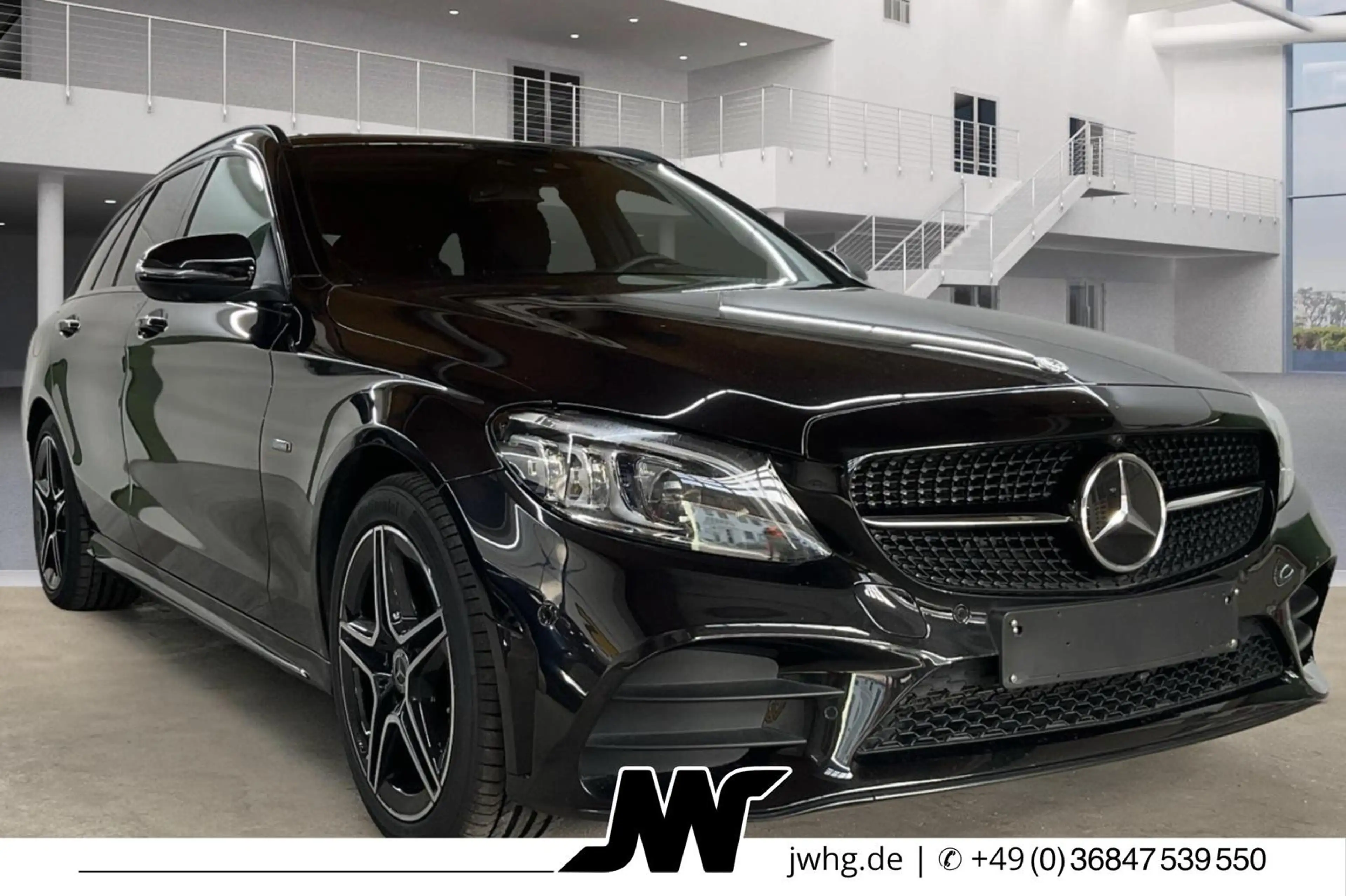 Mercedes-Benz C 300 de AMG NIGHT EDITION DISTR/360°/HUD/PANO — photo 10