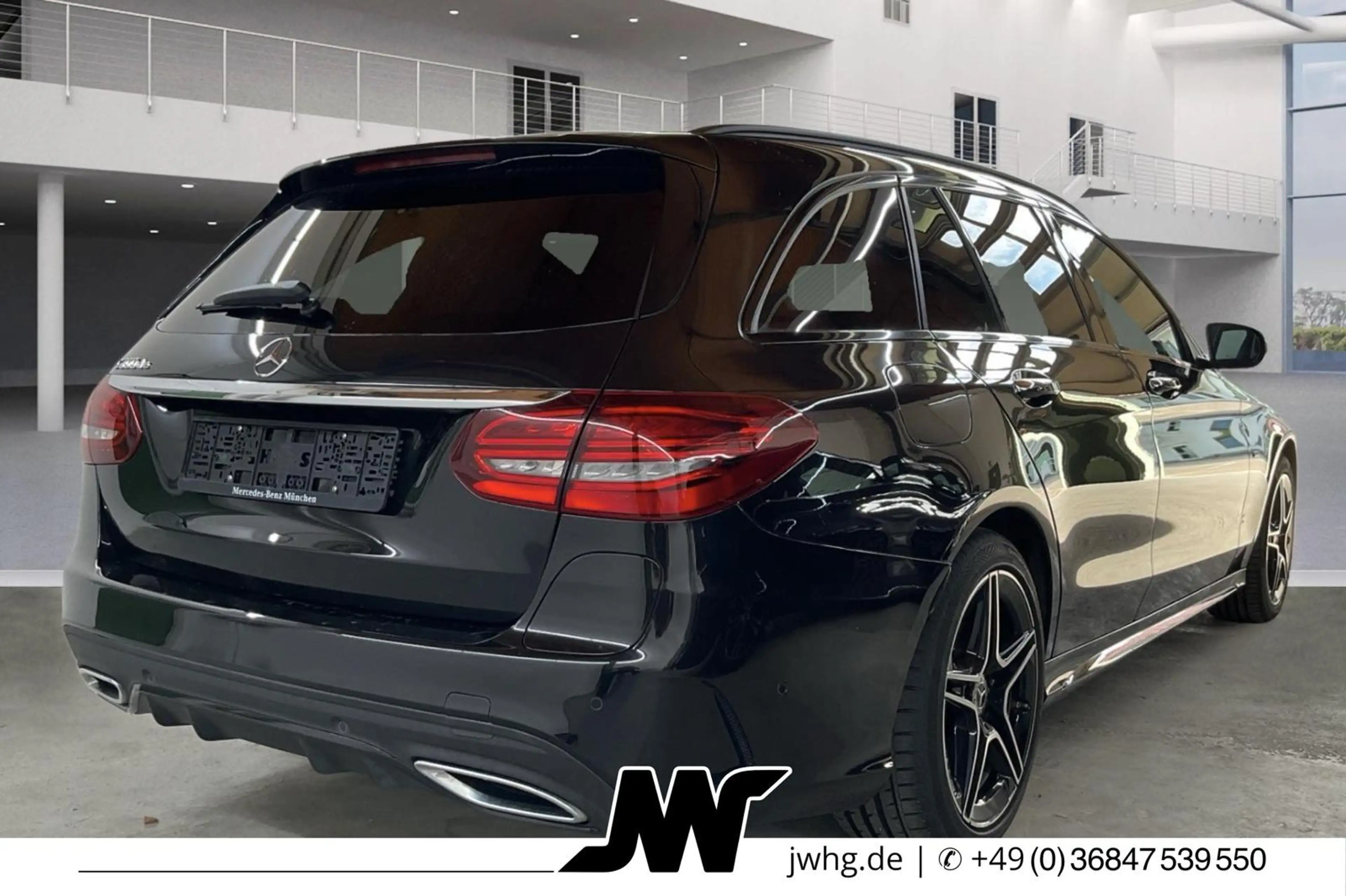 Mercedes-Benz C 300 de AMG NIGHT EDITION DISTR/360°/HUD/PANO — photo 6