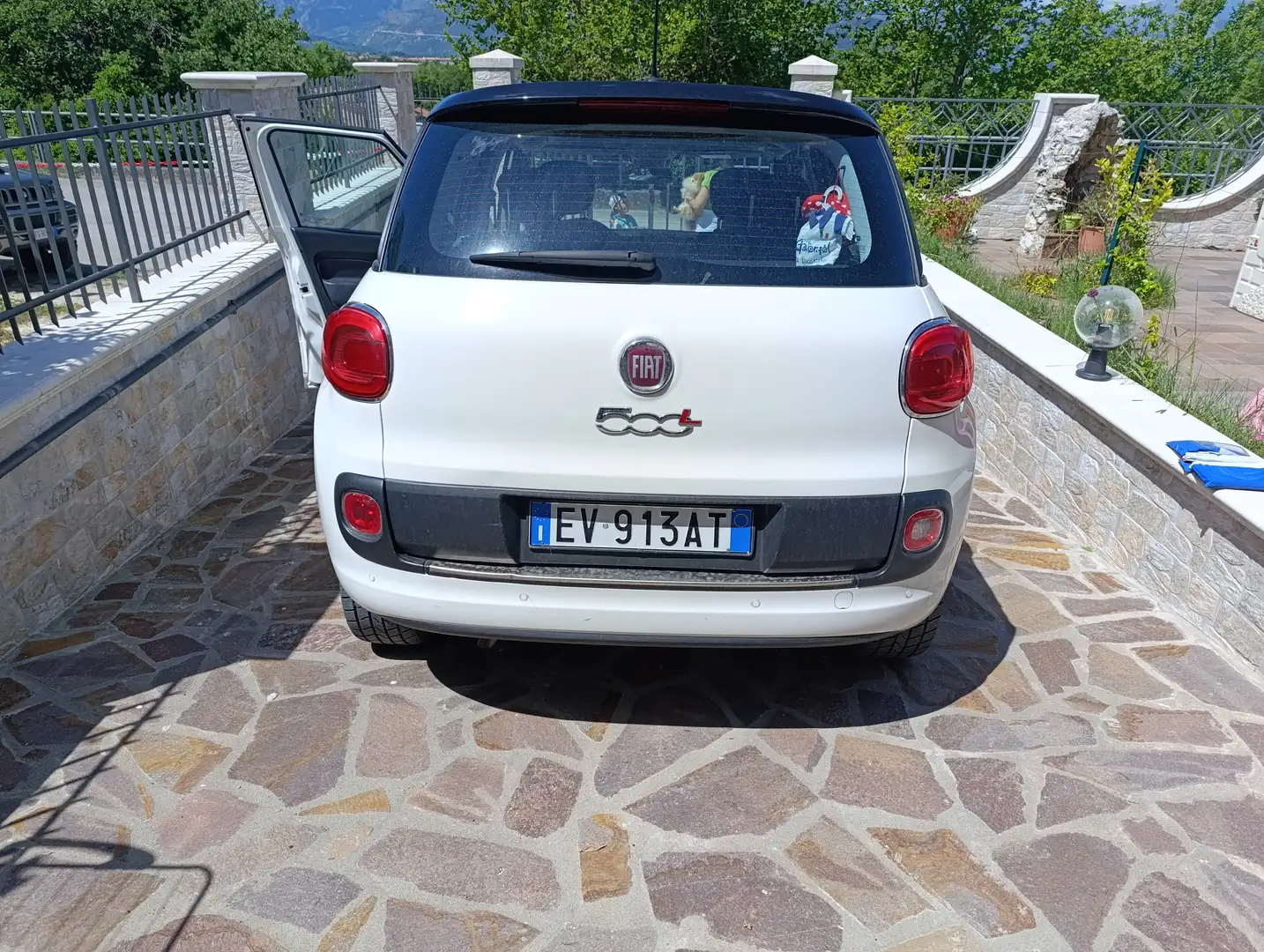 Fiat 500L 900 Twain benzina metano lounge Blanco - 2