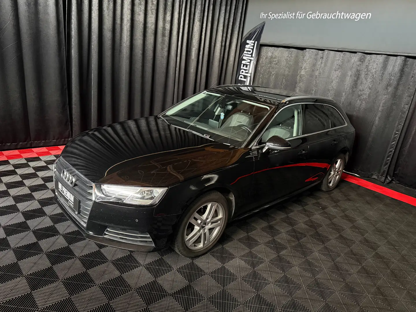 Audi A4 basis *BI-XENON*AHK*TEMPOMAT*NAVI* Schwarz - 1