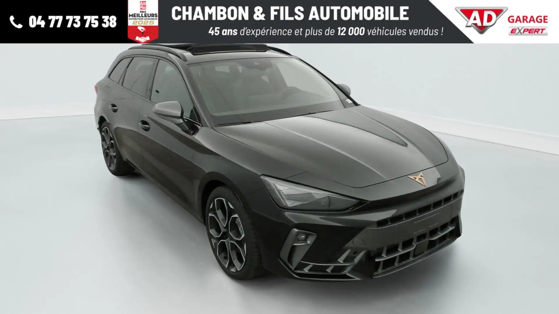 CUPRA Leon Sportstourer 2.0 TDI 150 ch DSG7 V Gris - 1