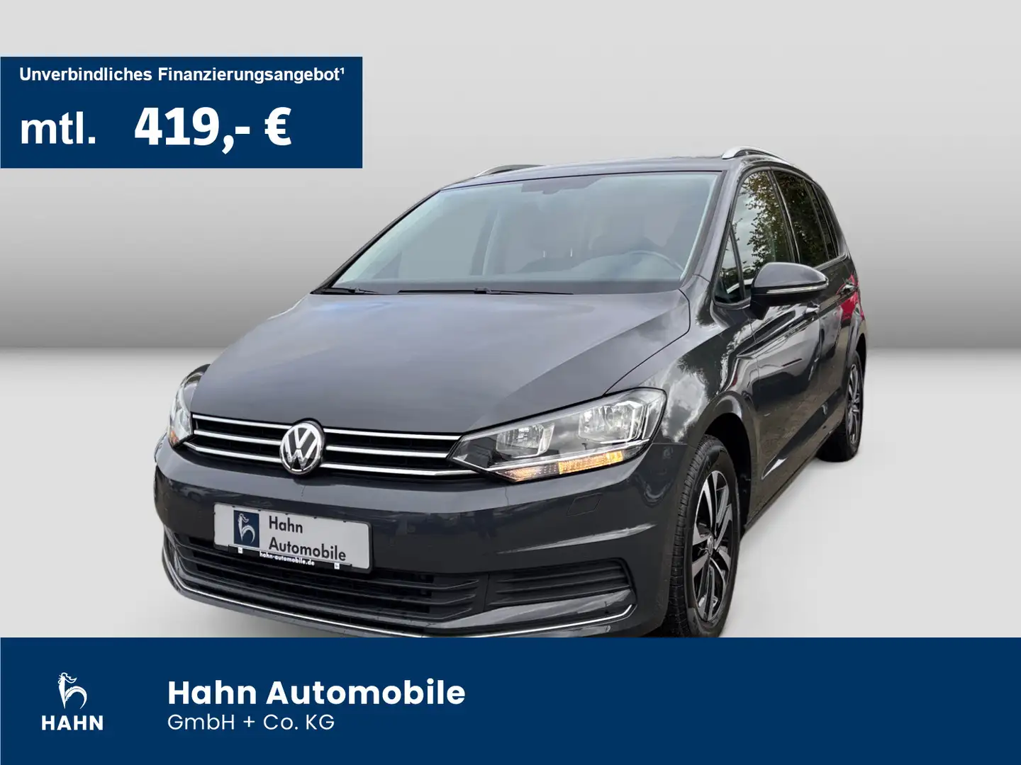 Volkswagen Touran 2.0TDI DSG United ACC Navi PDC Sitzheiz Gris - 1