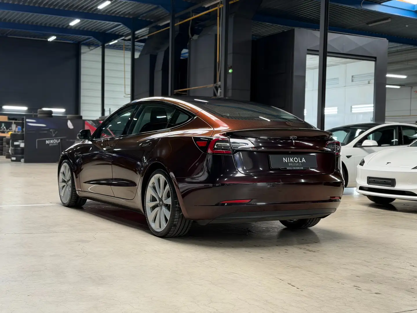 Tesla Model 3 PERFORMANCE  -ALL WHEEL DRIVE -FULL WRAP -FULL SELF DRIVE Burdeos - 2