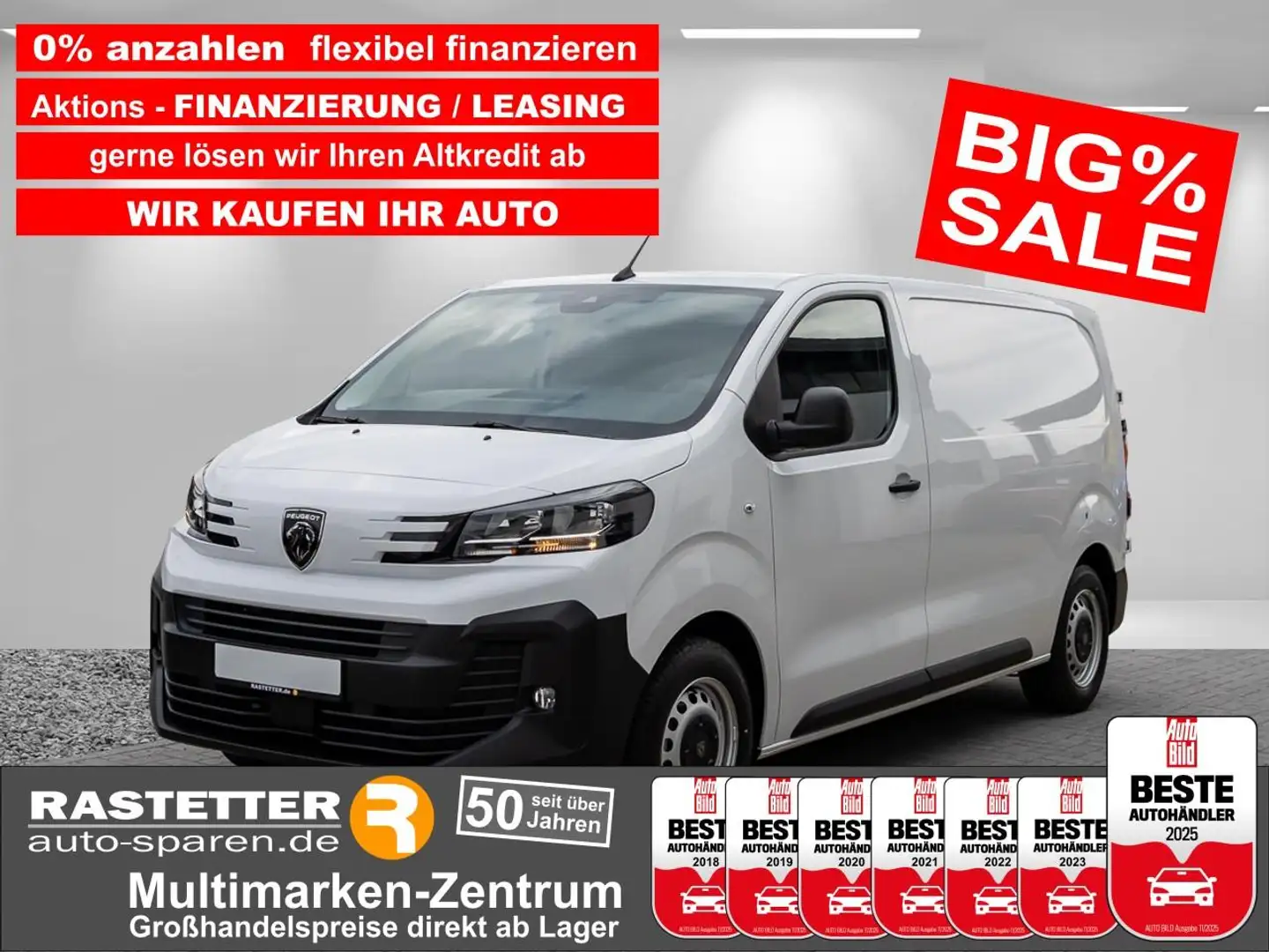 Peugeot Expert Kasten L2 AHK+Visibility+PDC+Klima+virtCP+Temp+DAB Bílá - 1