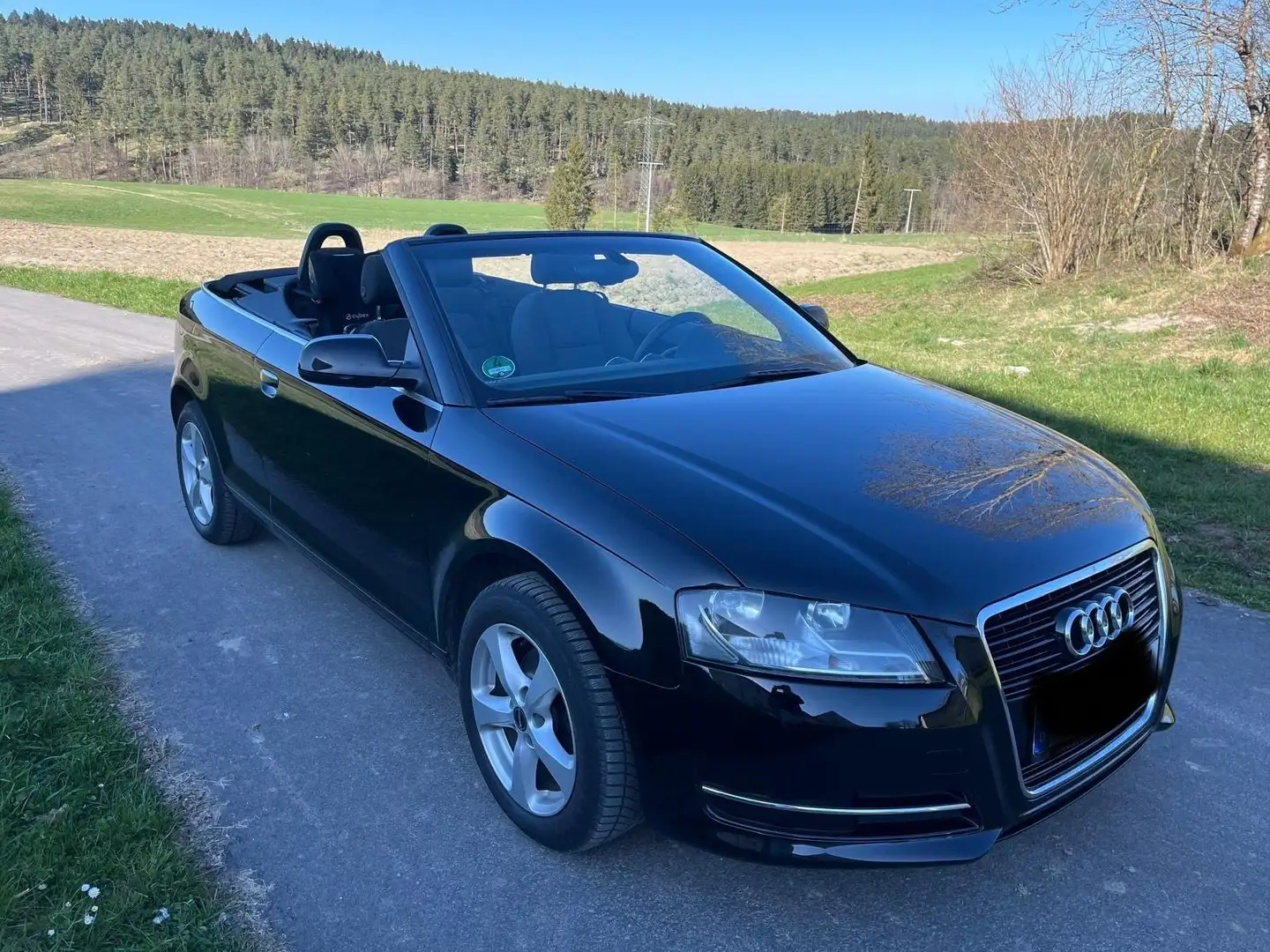 Audi A3 A3 Cabriolet 1.4 TFSI Ambition Schwarz - 2