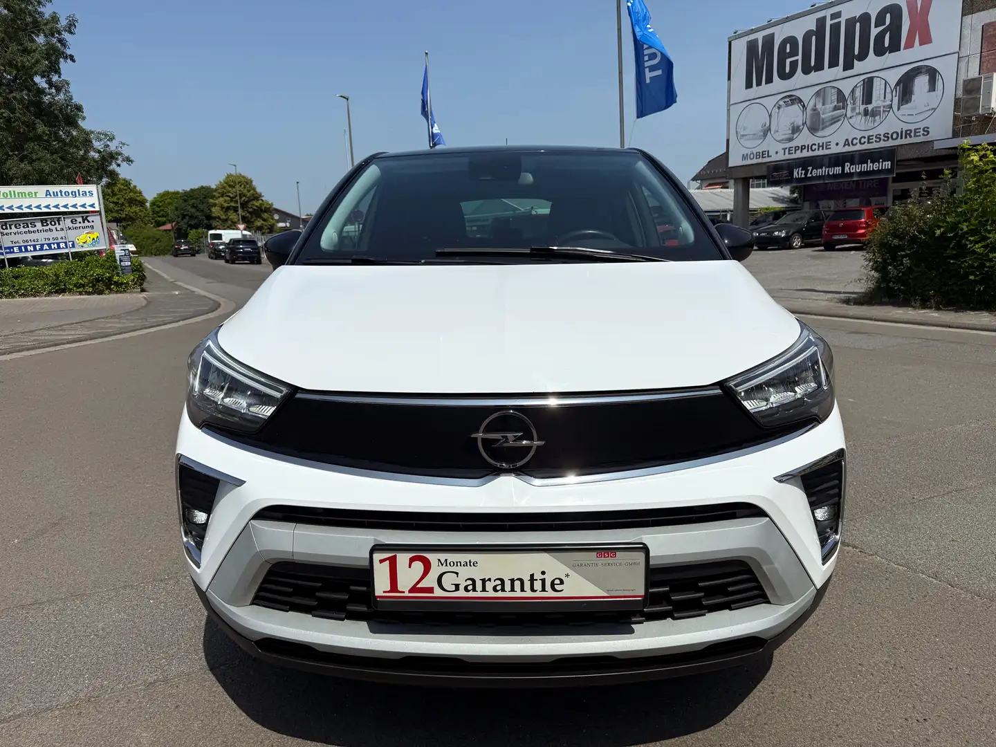 Opel Crossland 1.2 ELEGANCE Automatik (PDC-KAMERA*NAVI*SITZHZG) Blanc - 2