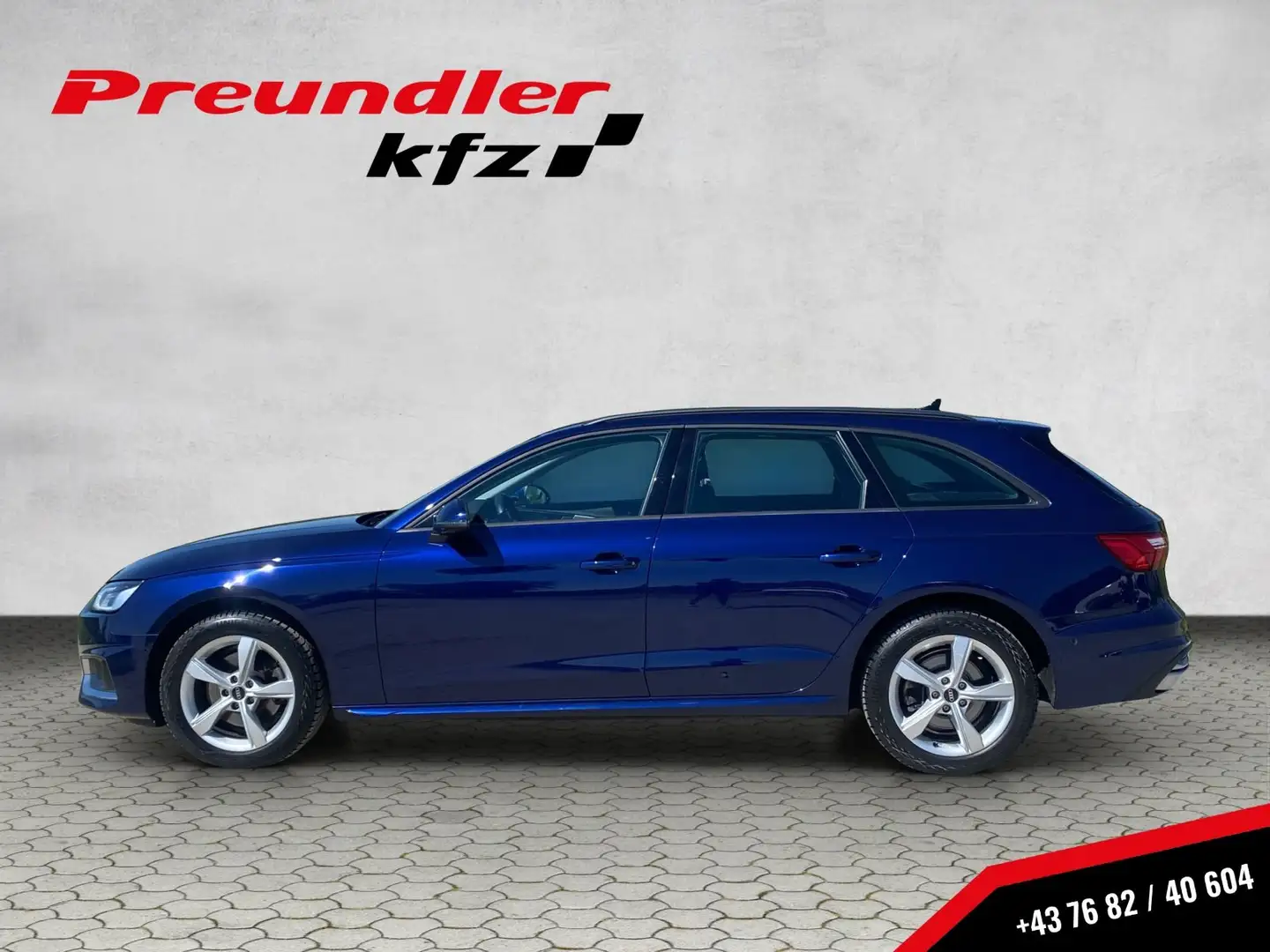 Audi A4 35 TDI advanced Blau - 2