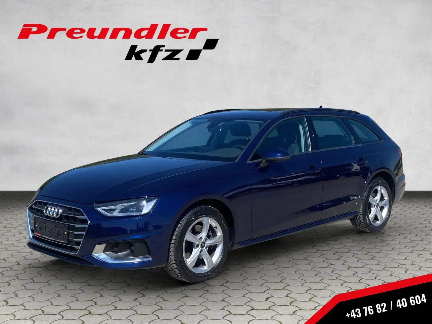 Audi A4 35 TDI advanced Blau - 1