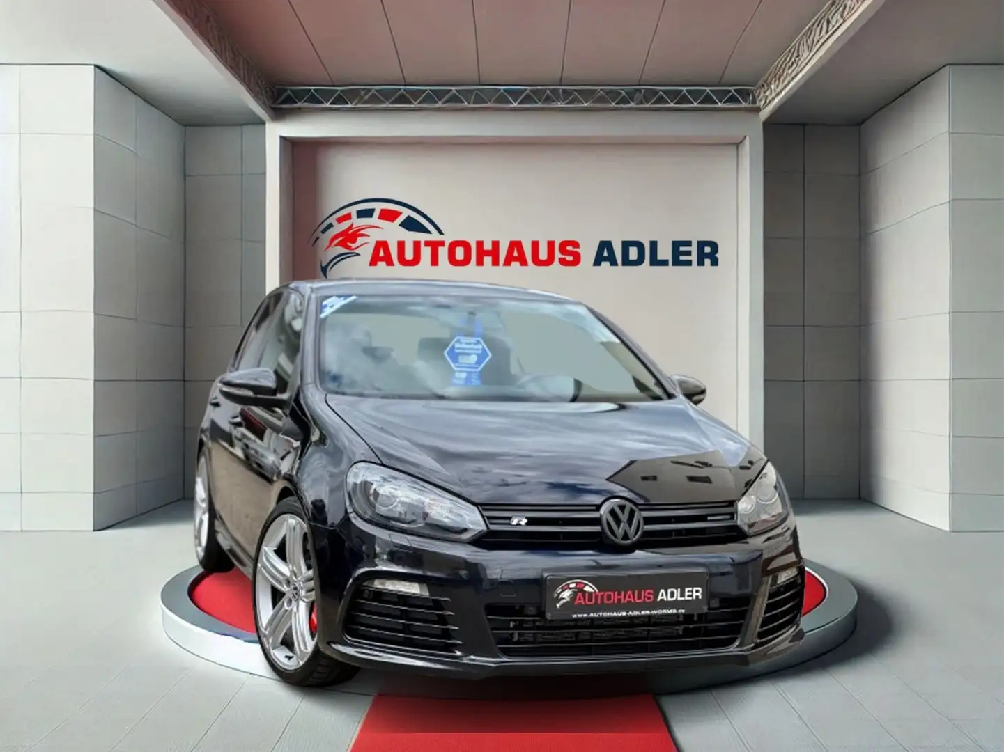Volkswagen Golf VI R 4Motion*5TRG*XEN*PDC*NAV*SH*KEY GO*SZV Noir - 1