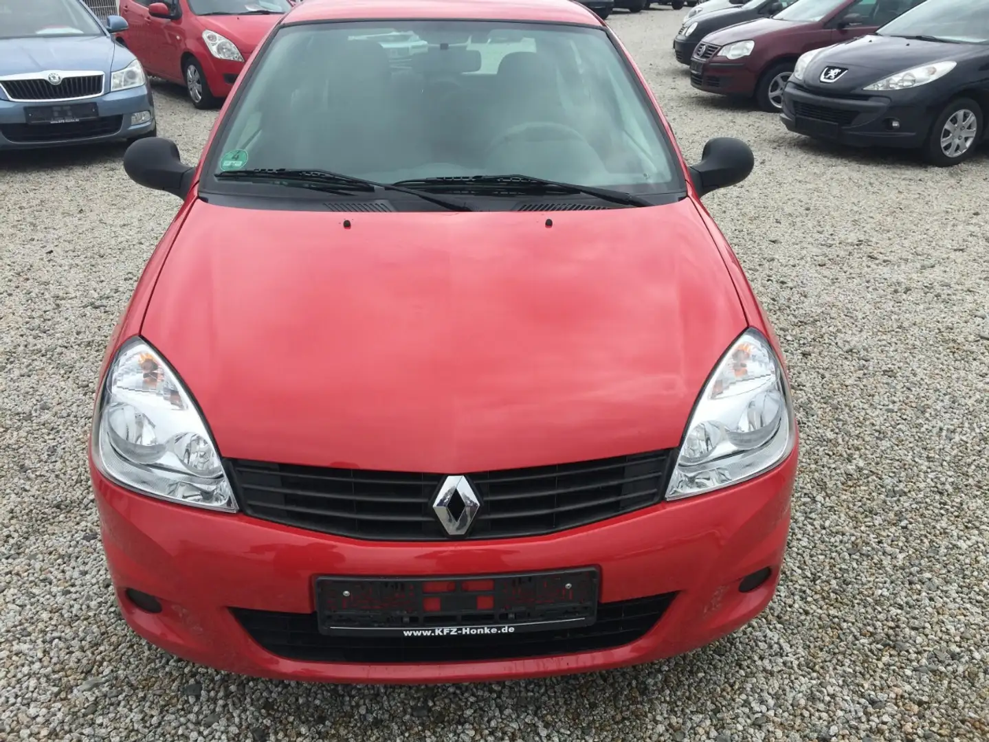 Renault Clio Campus YAHOO,8 Fach Bereift,Tüv Neu! Rot - 2