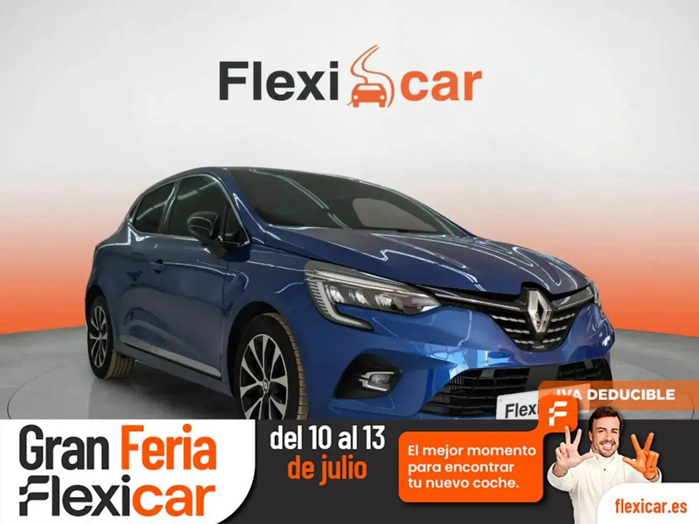 Renault Clio TCe Techno 103kW Blauw - 1