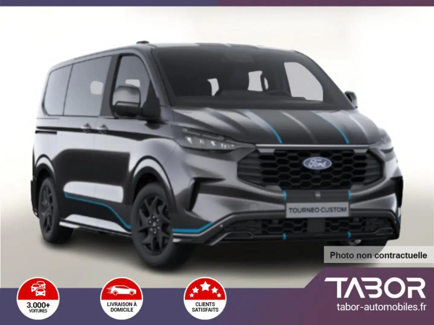 Ford Tourneo Custom 2.0 TDCi 170 Aut Sport L1 siva - 1
