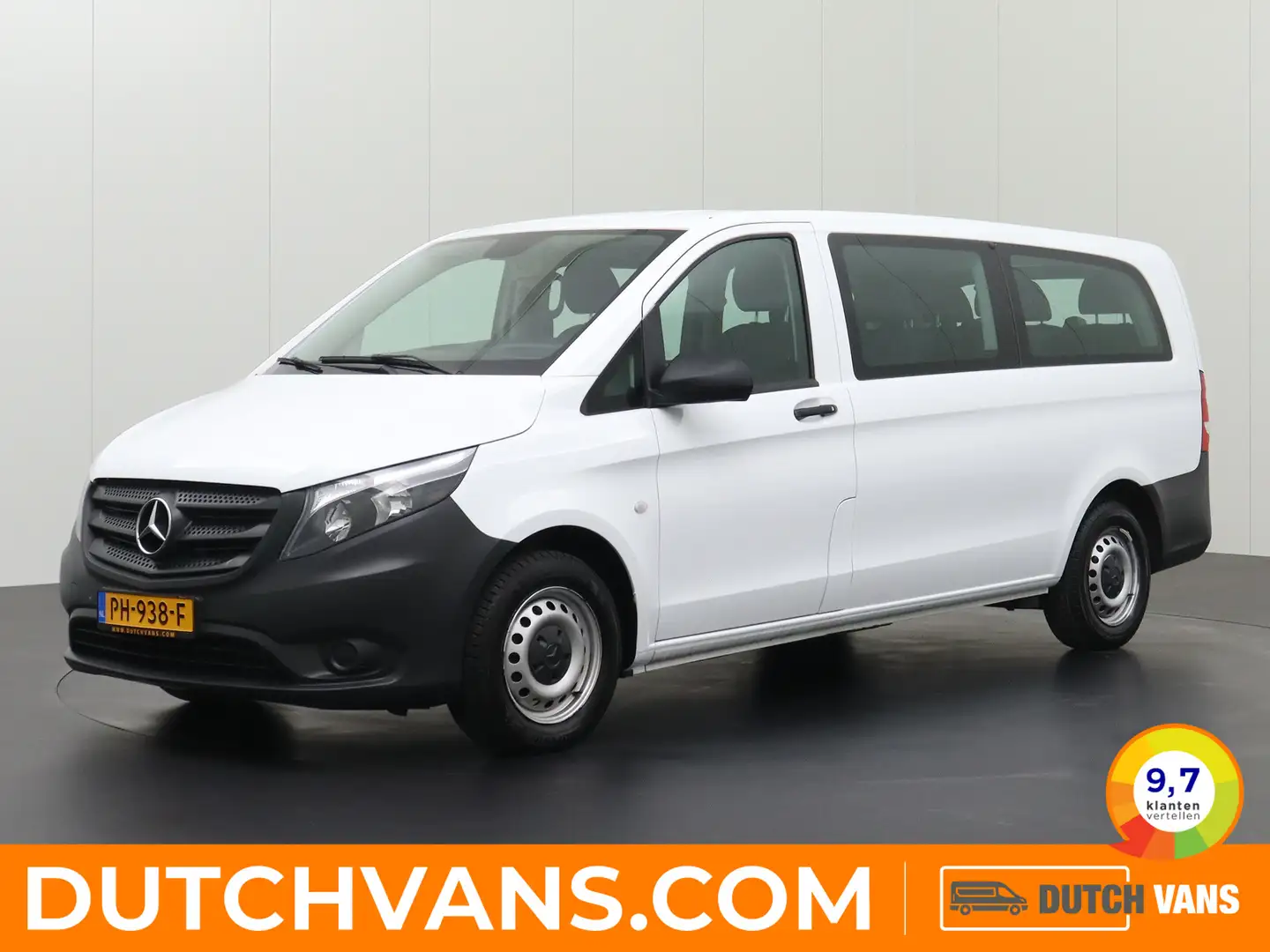 Mercedes-Benz Vito 9-Persoons Extra Lang Kombi Prijs Incl € 27527,50 Wit - 1