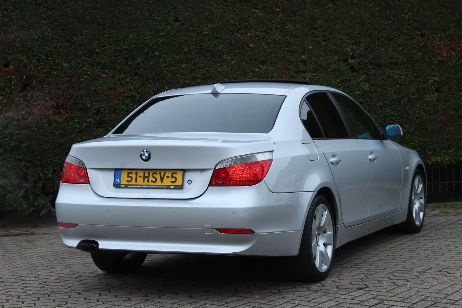 BMW 525 5-serie 525i Executive | Schuifdak | Stoelverwarmi Срібний - 2