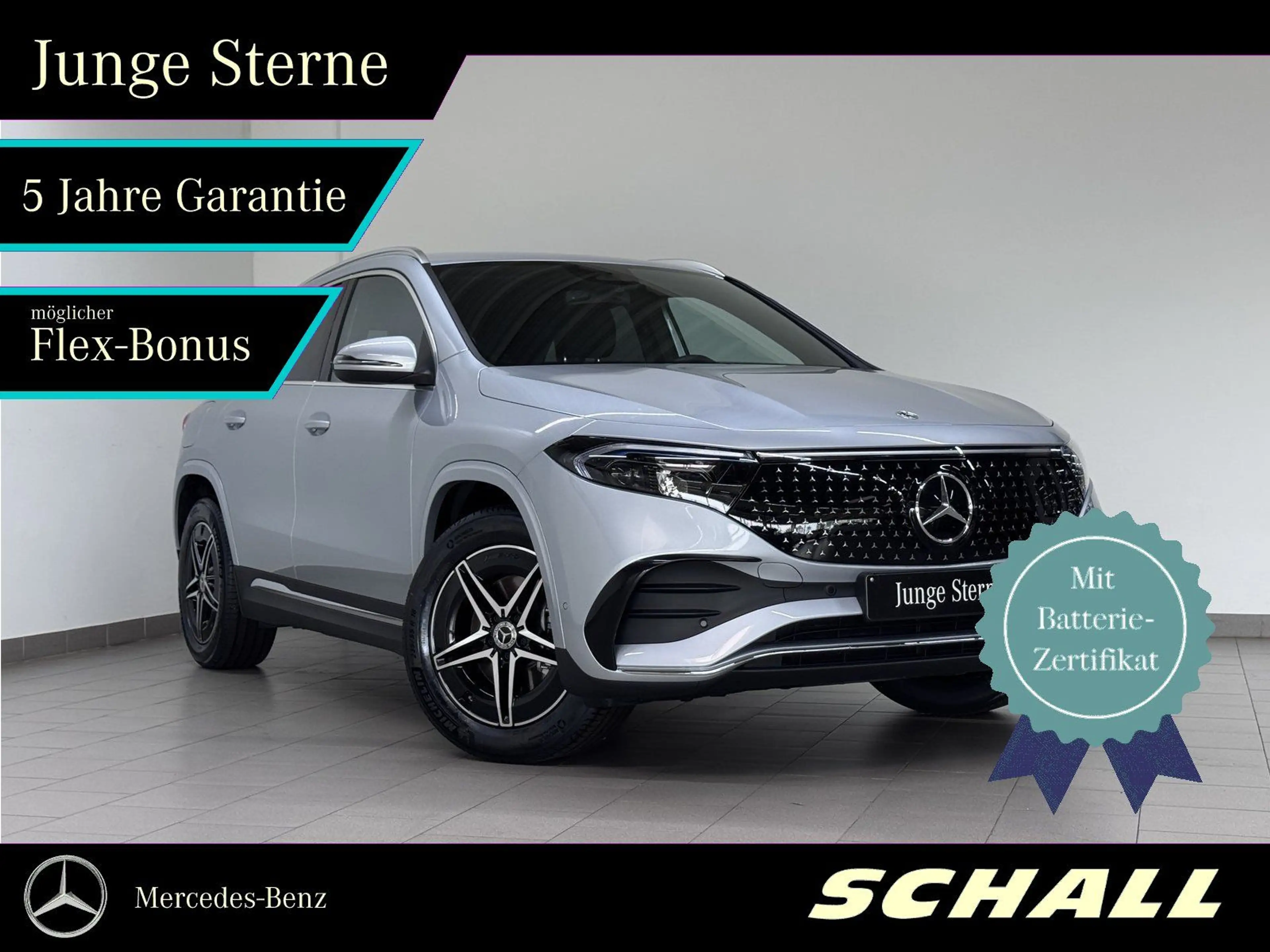 Mercedes-Benz EQA 250+ AMG+DISTR+18"AMG+LED+KAMERA+TOTWINKEL