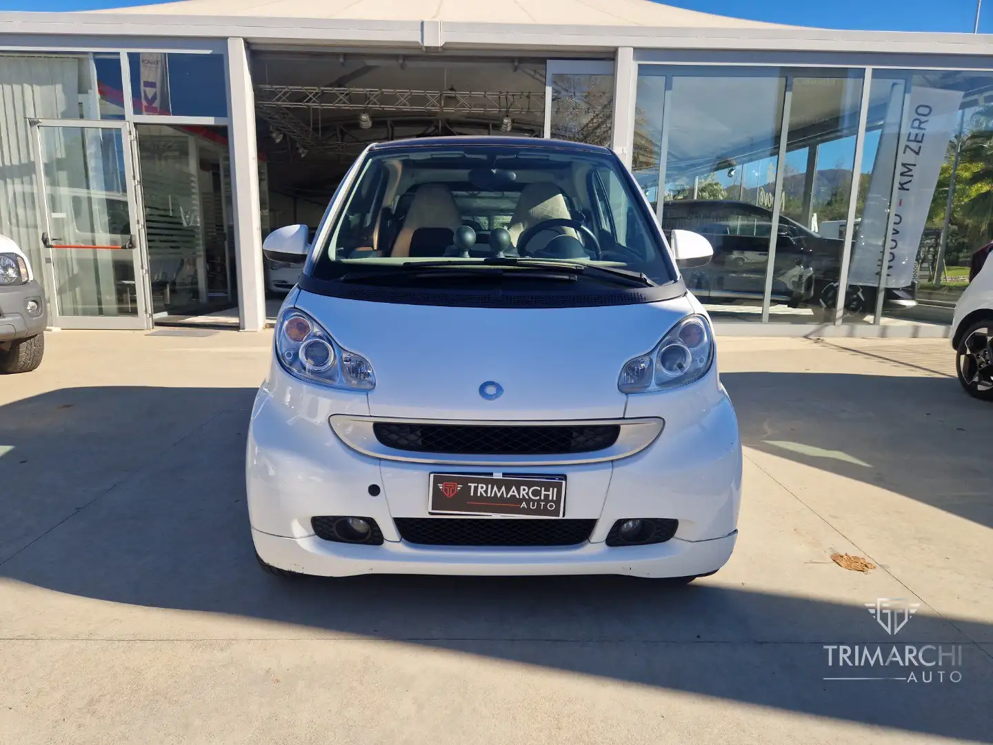 smart forTwo fortwo 1000 52 kW coupé passion Blanc - 1