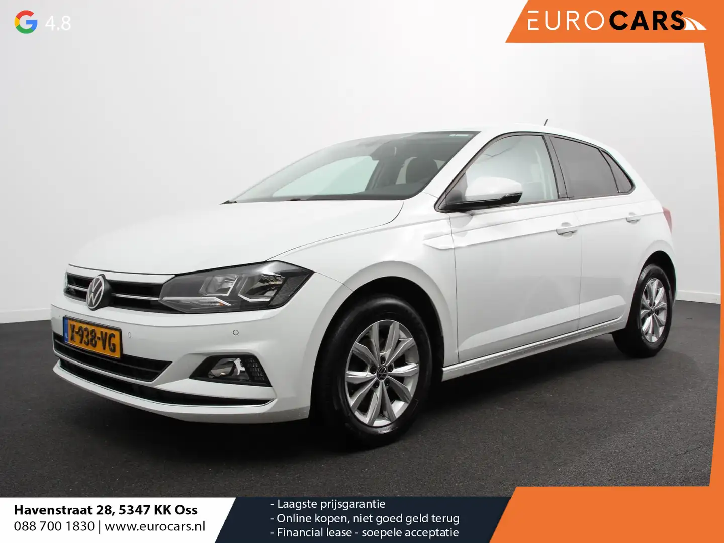 Volkswagen Polo Plus 1.0 TSI 110pk Highline DSG | Apple Carplay/Android Білий - 1
